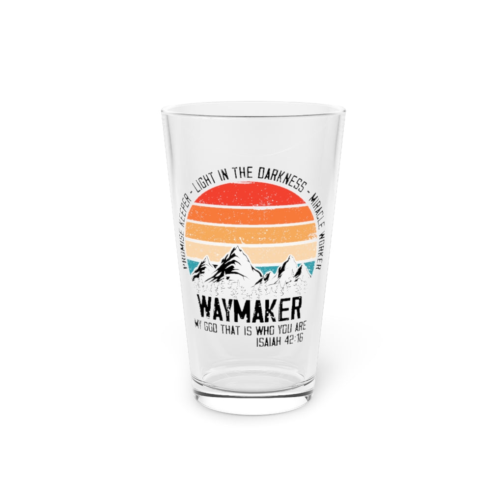 LITE 16 OZ PINT GLASS