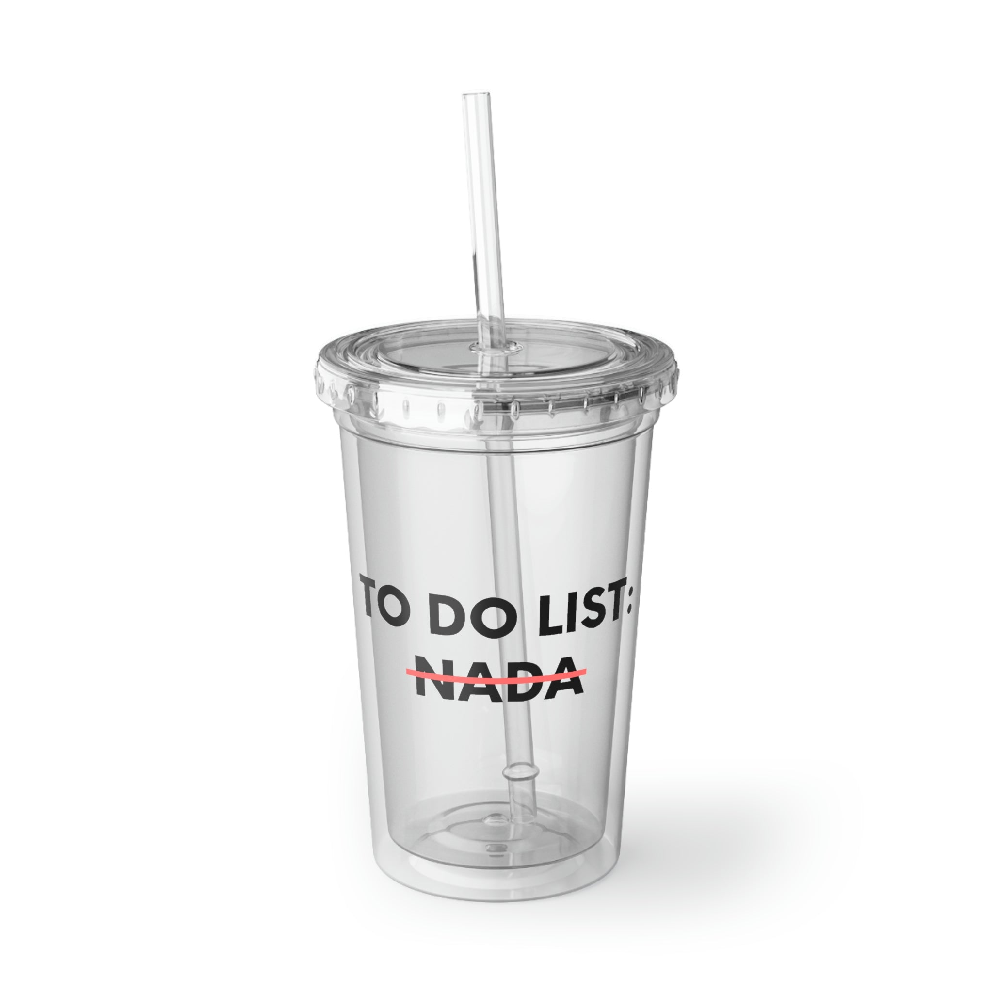 To Do List Glass Mug