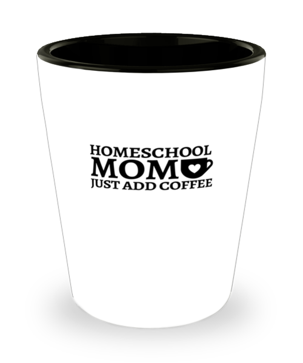 Homeschool Mama Wavy | Glass Cup