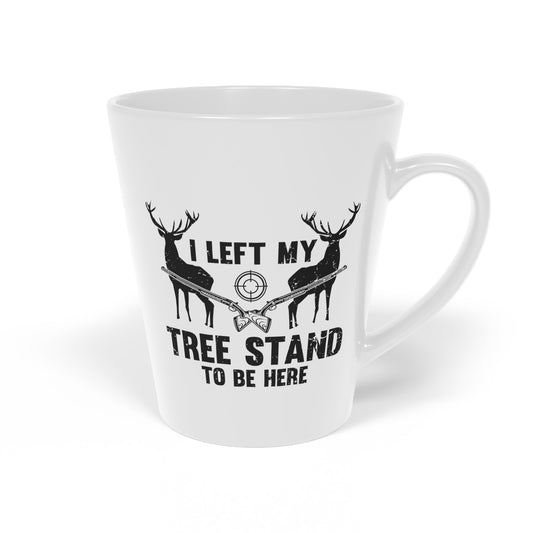 Humorous Crossbow Sunrise Deer Catcher Travel Dad Latte Mug, 12oz