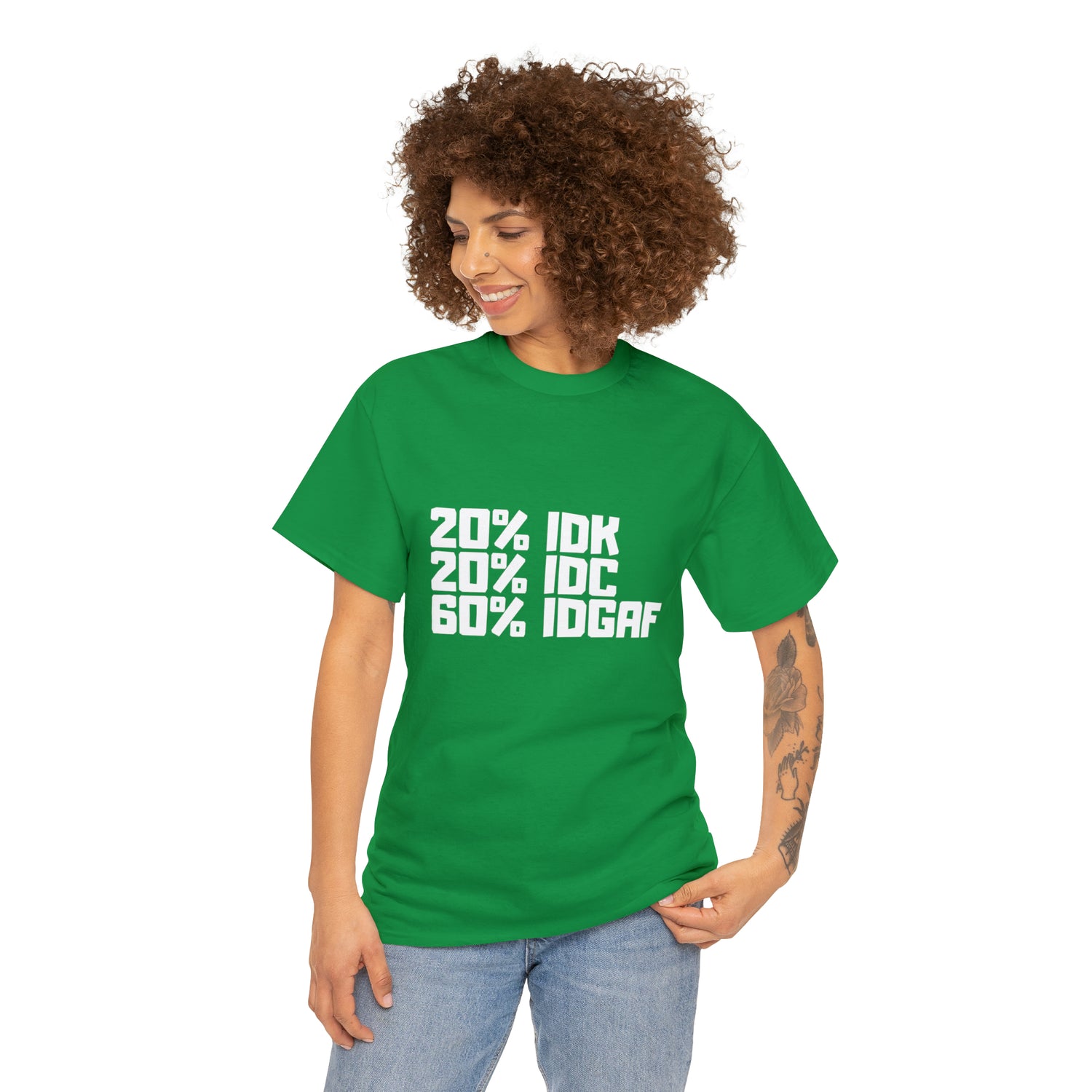 Shirt Funny Don't Know IDC IDGAF Relatable Slogan Modern Attitude T-Sh –  Teegarb