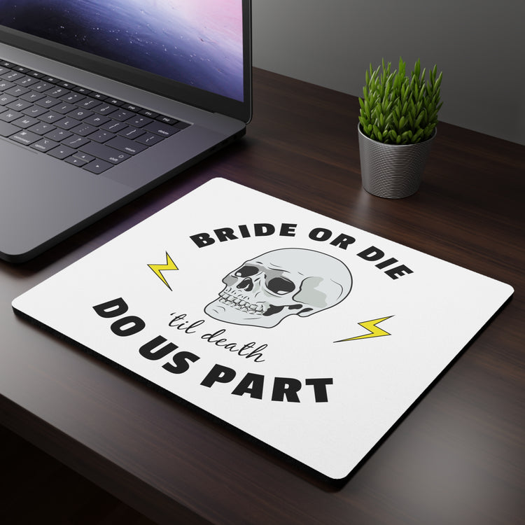 Funny Bride Engagement Pledges Saying Bridal Rectangular Mouse Pad