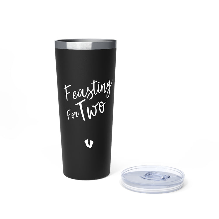 Feasting For Two Tank Top Maternity Clothes Copper Vacuum Insulated Tumbler, 22oz