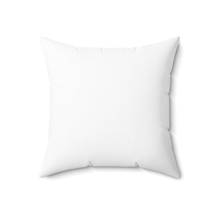 Inspirational Minimalists Christianity Devotee Statements Scriptures Verses Spun Polyester Square Pillow