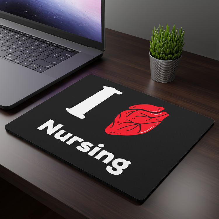 I Heart Nursing Funny Nurse T-Shirt | Nurse Appreciation Nurse Rectangular Mouse Pad