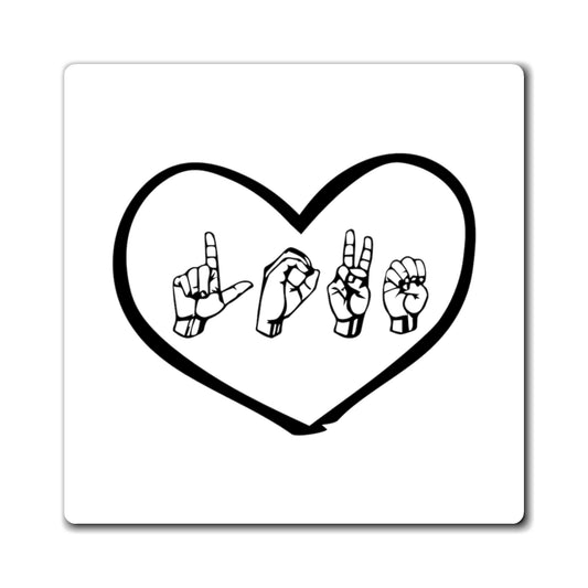 Novelty Hand Signals Gesture Hearts Day Passion Humorous Fondness Endearment Men Women  Magnets
