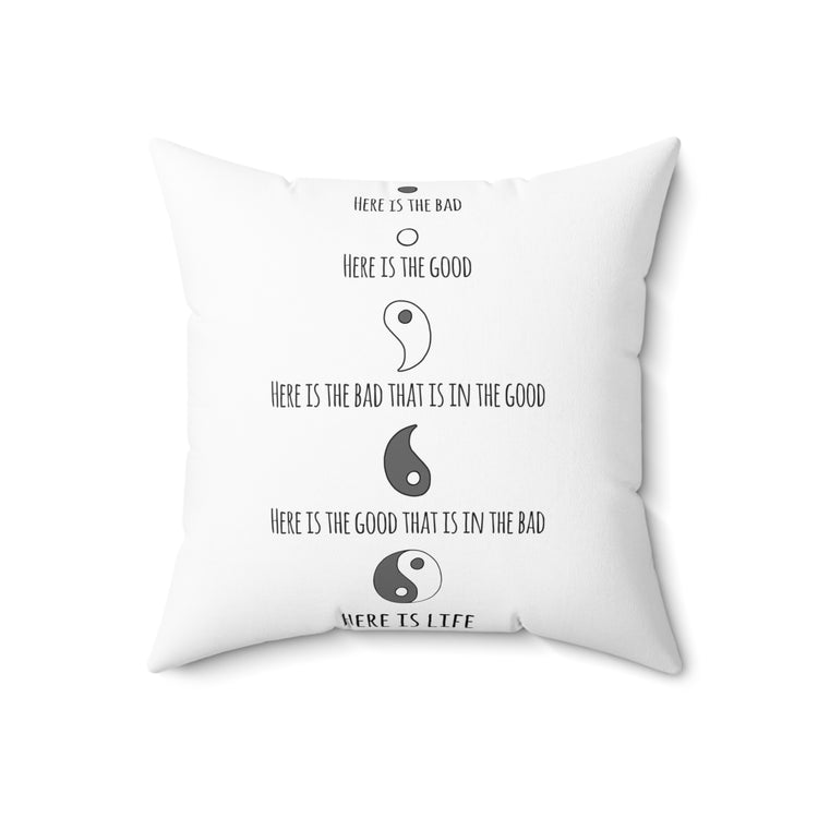 Humorous Meditating Reflexologist Reflexology Spun Polyester Square Pillow