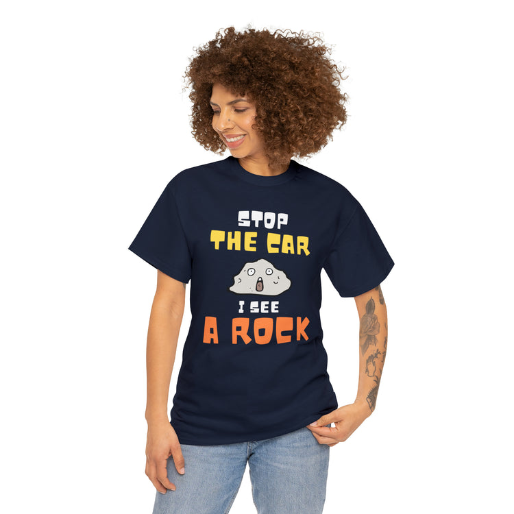 Shirt Funny Seeing Rocks Collectors Appreciation Mineralogy Geology T-Shirt Unisex Heavy Cotton Tee