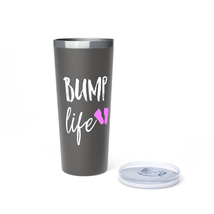 Bump Life Future Mom Maternity Clothes Copper Vacuum Insulated Tumbler, 22oz