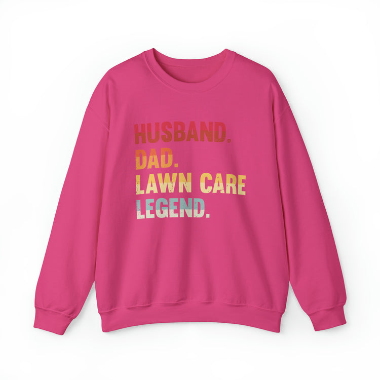 Hilarious Grass Cutting Lawn Mover Lawnmower Enthusiast Unisex Crewneck Sweatshirt