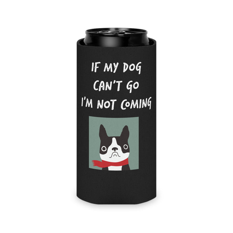 If My Dog Can't Go I'm Not Coming Goldendoodle Funny Dog Shirt Can Cooler