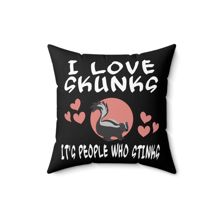 Humorous Sarcasm Bestfriend Sarcastic Laughter Ridicule Spun Polyester Square Pillow