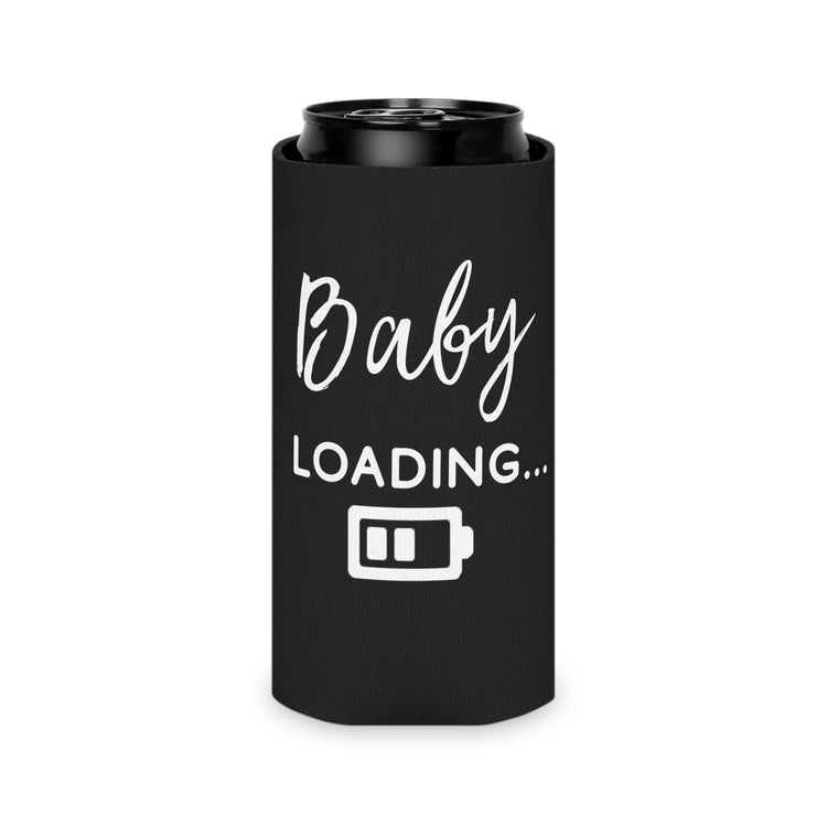 Baby Loading Funny Baby Bump Can Cooler