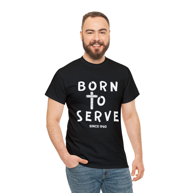 Shirt Funny Foreordained To Serve 1960 Pastors Church Christian T-Shirt Unisex Heavy Cotton Tee