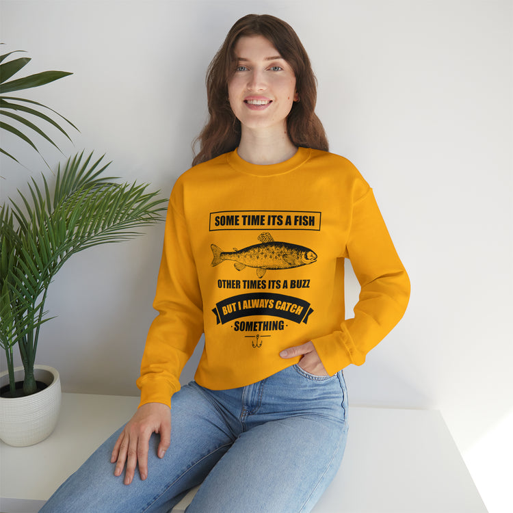 Novelty Fisherman Lake Fishermen  Gift Fishing Catching Unisex Crewneck Sweatshirt