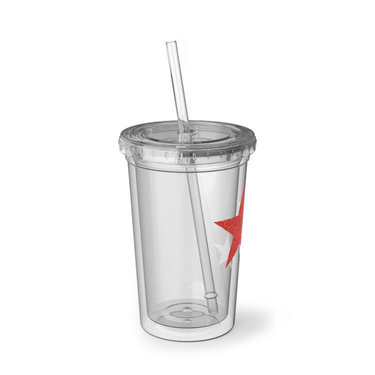 Three Stars Fourth Of July Suave Acrylic Cup