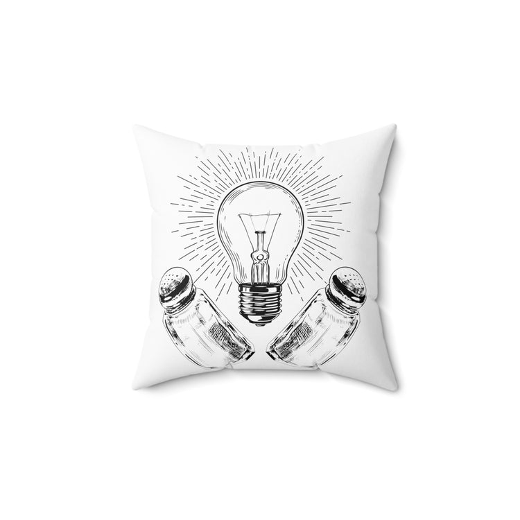 Inspirational Renewed Christians Statements Devotee Verses Spun Polyester Square Pillow