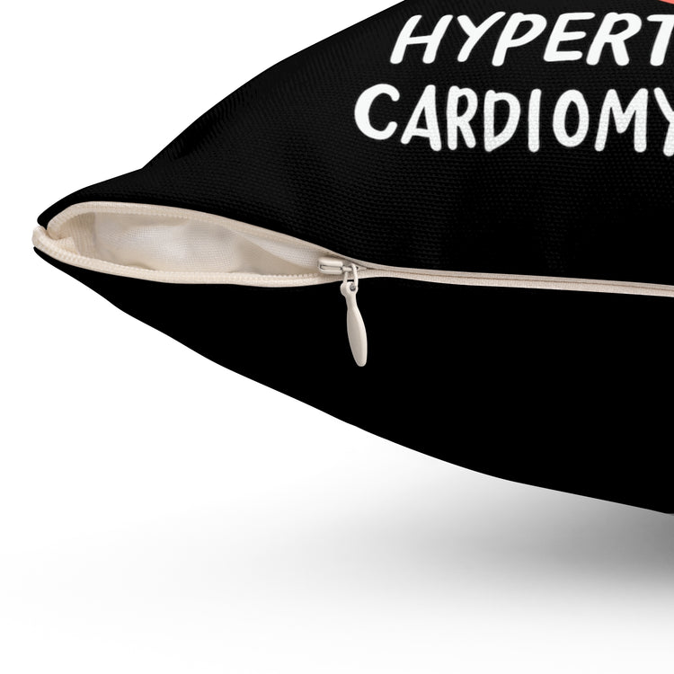 Hilarious Hypertrophic Myocarditis Myocardiopathy Myocarditis Spun Polyester Square Pillow