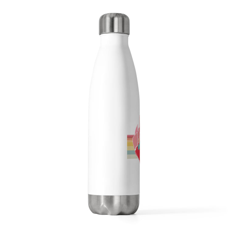 Novelty Factory Refurbished Hearts Recovering Patients Puns Humorous Surgery Transplants Recuperating Sayings 20oz Insulated Bottle