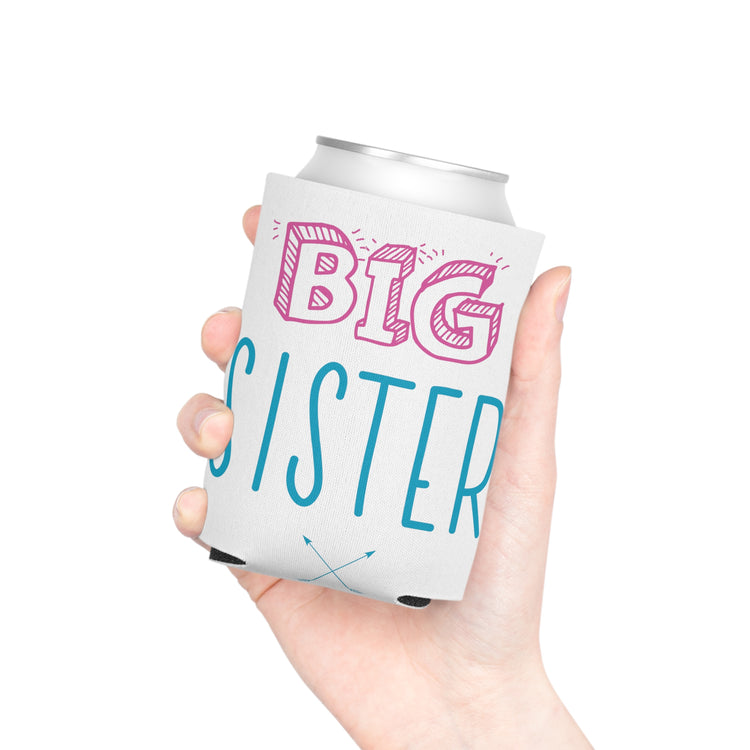 Big Sister Announcement Little Can Cooler