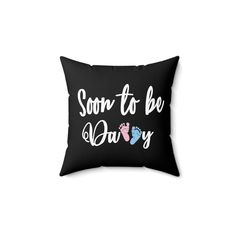 Humorous Parenting Expectations Sarcastic Statements Spun Polyester Square Pillow