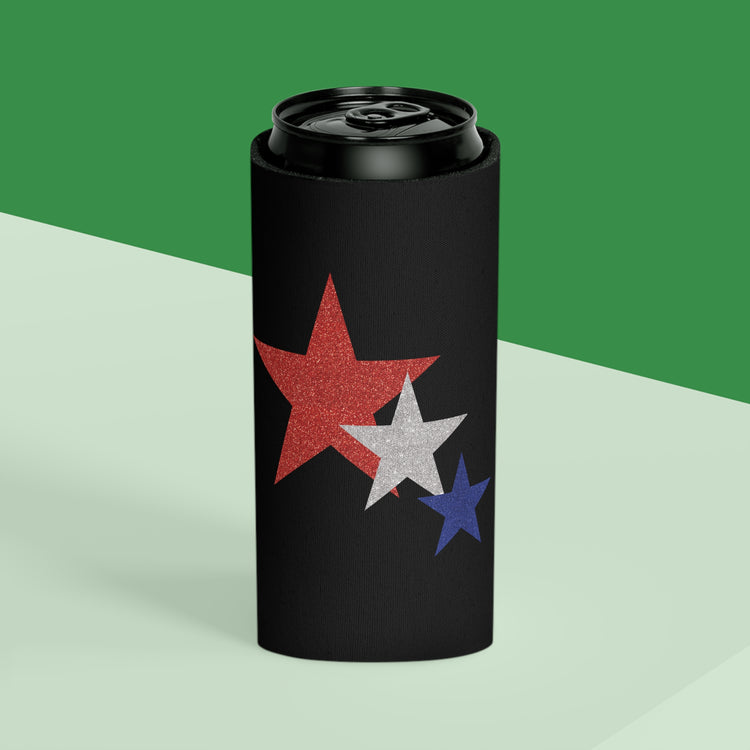 Three Stars Fourth Of July Can Cooler