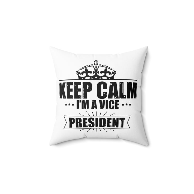 Hilarious Flaunting Designations Retro Ostentation Introverted Joking Spun Polyester Square Pillow