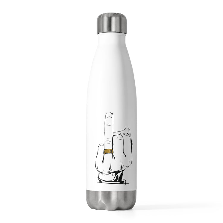 Humorous Groom Weddings Bachelors Hand Illustration Wedding Hilarious Grooms Graphic Sayings Engagement Bridal 20oz Insulated Bottle