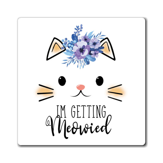 Hilarious Fiance Engagement Sarcastic Kitten Statements Humorous Nuptials Illustration Mockeries Gags Magnets