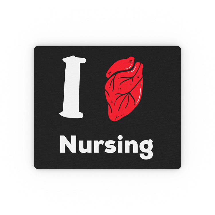 I Heart Nursing Funny Nurse T-Shirt | Nurse Appreciation Nurse Rectangular Mouse Pad