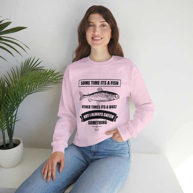 Novelty Fisherman Lake Fishermen  Gift Fishing Catching Unisex Crewneck Sweatshirt