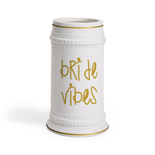 Bride Vibes Bachelorette Party Bridal Shower Gift Beer Stein Mug