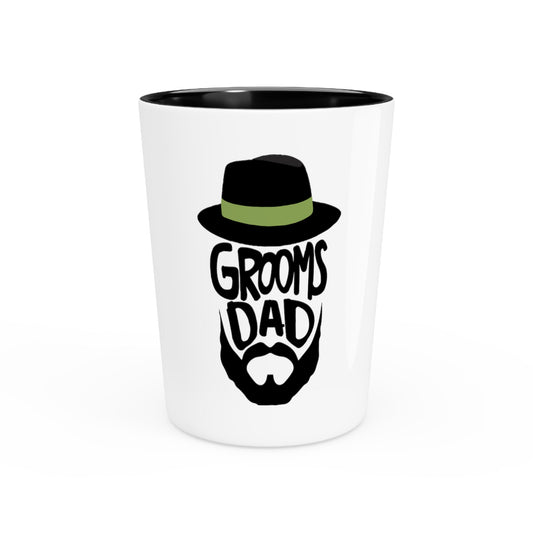 Funny Groom Father Wedding Bachelors Dad Wedding Dad Hilarious Grooms Bridal Sayings Engagement Fiances  Shot Glass