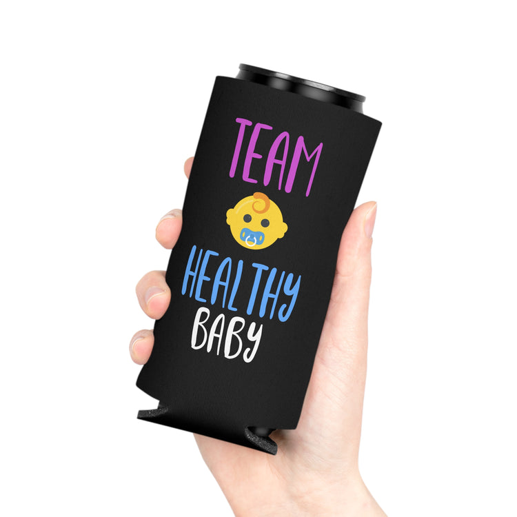 Team Healthy Baby Gender Reveal Can Cooler