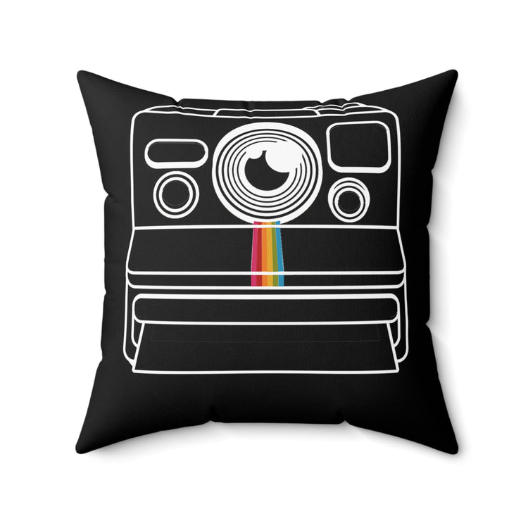 Retro Camera Vintage Photography | Photographer | | Aesthetic Clothing Spun Polyester Square Pillow