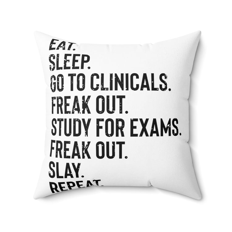 Hilarious Radiography Radioscopy Radiologist Therapist Tomography Imaging Experts Spun Polyester Square Pillow