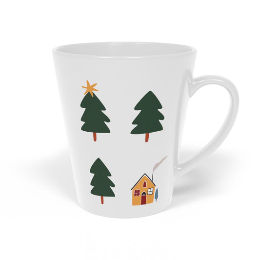 Inspirational Celebrating Enthusiasts Holidays Christmastide Latte Mug, 12oz