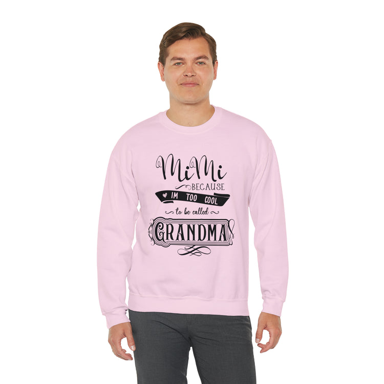 Hilarious Sarcastic Nanas Mockery Statements Appreciation Pun Line Unisex Crewneck Sweatshirt