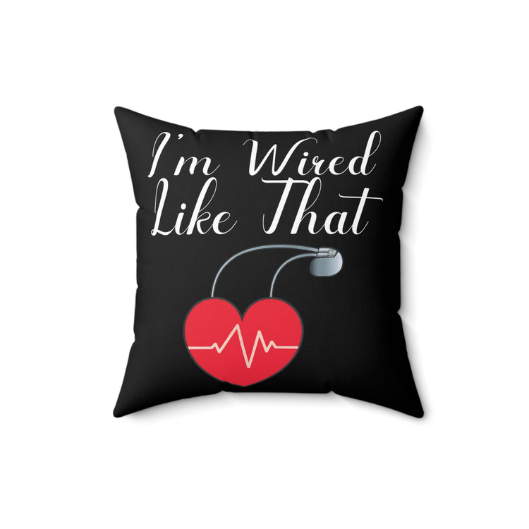 Humorous Conciliator Reconciler Physician Doctor Arbitrator Medic Spun Polyester Square Pillow