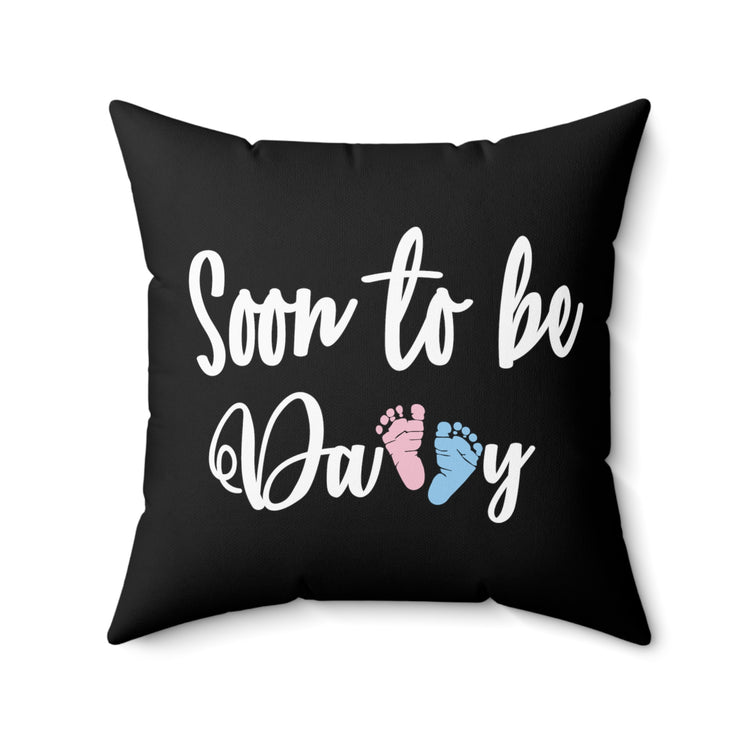 Humorous Parenting Expectations Sarcastic Statements Spun Polyester Square Pillow