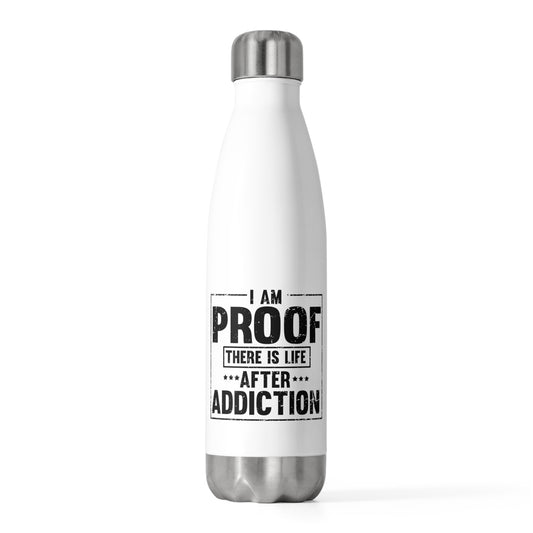 Novelty Uplifting Message Inspirational Inspiring Meditation Humorous Motivate Evocative Heartfelt Inspired 20oz Insulated Bottle