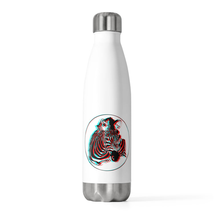 3D Zebra Shirt | Veterinarian Gift | Farm Tshirt | Funny Shirt | Gift For Her | Gift For Him 20oz Insulated Bottle