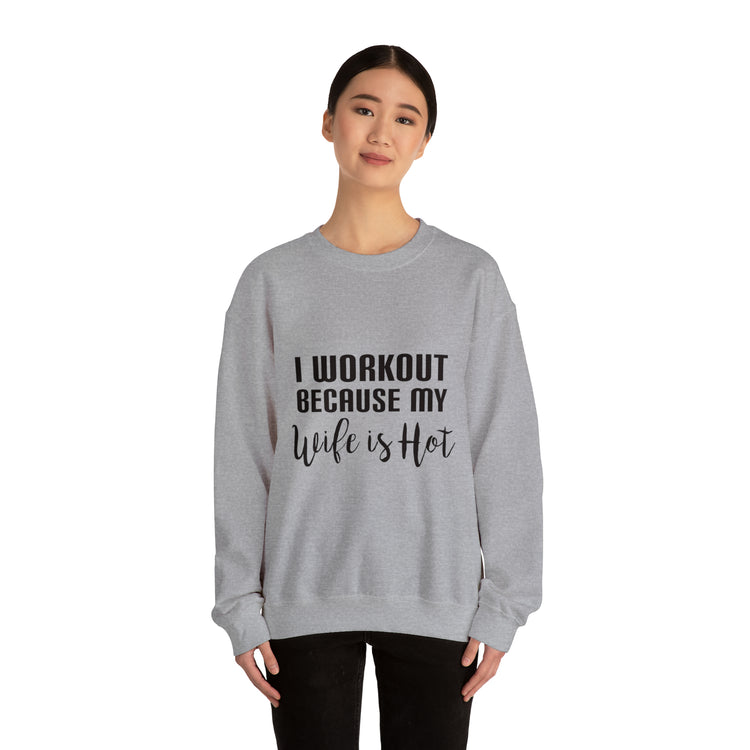 Novelty Gym Fitness Quote Men Women Gift Funny Workout Unisex Crewneck Sweatshirt