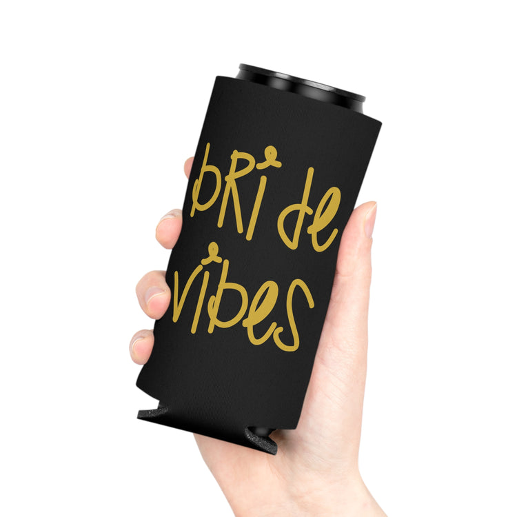 Bride Vibes Bachelorette Party Bridal Shower Gift Can Cooler