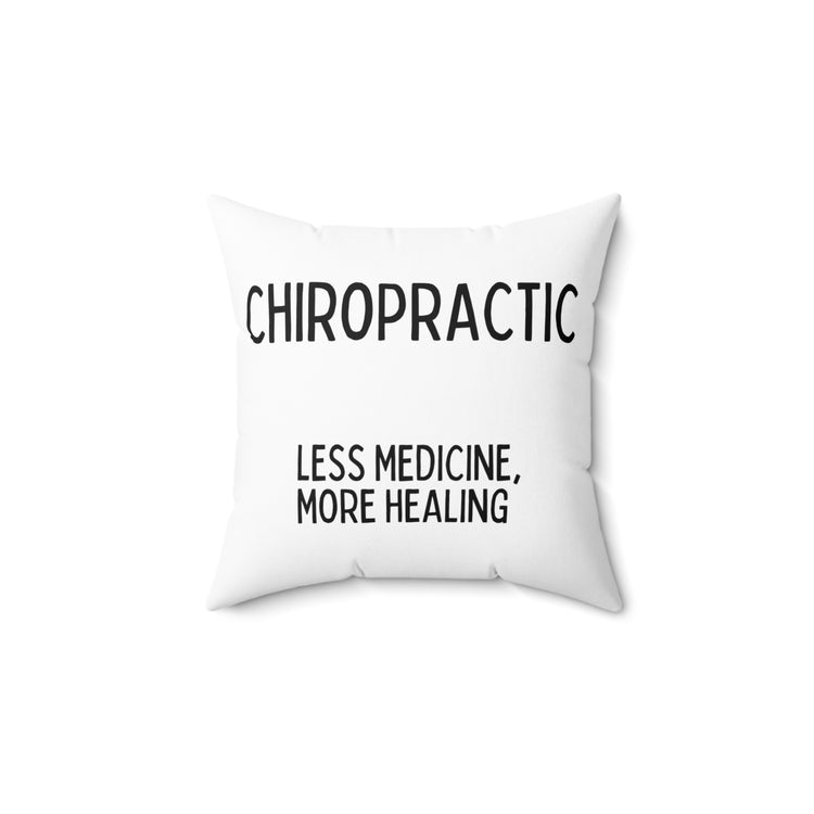 Humorous Bone Therapist Orthopedist Orthopedic Clinician Spun Polyester Square Pillow