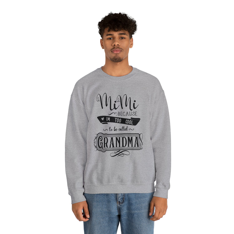 Hilarious Sarcastic Nanas Mockery Statements Appreciation Pun Line Unisex Crewneck Sweatshirt