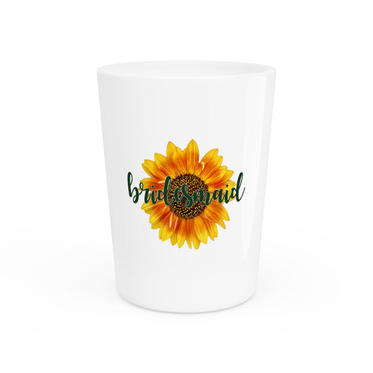 Bridesmaid Sunflower Shirt | Future Mrs Shirt | Wifey Shirt | Sunflower TShirt Gift For Her | Bridesmaid Proposal Shot Glass