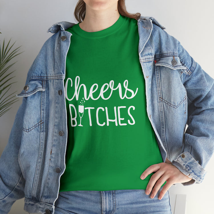 Shirt Funny Future MRS Cheers Bitches Bridal Entourage love party T-Shirt Unisex Heavy Cotton Tee