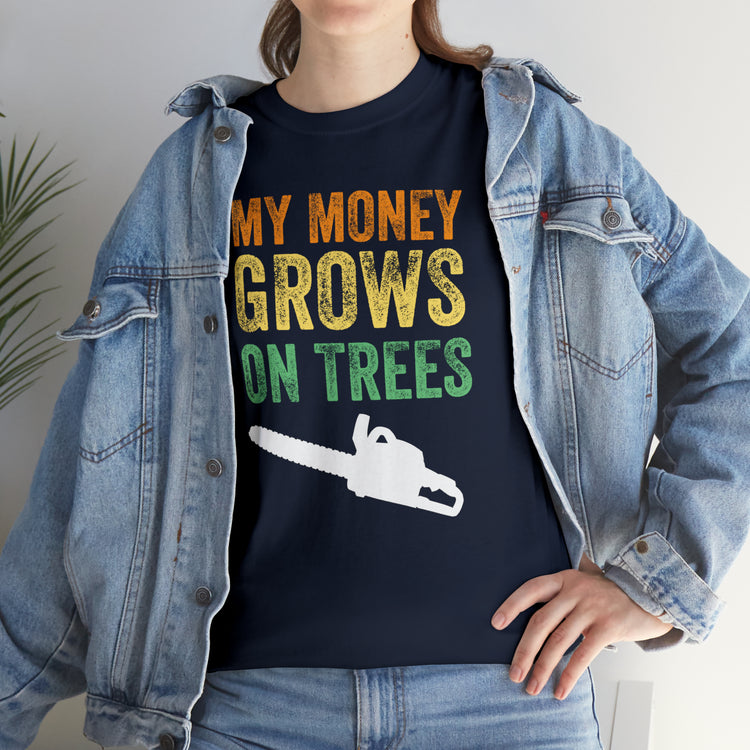 Shirt Funny Loggers Woodworker Logger  Carpenter Lumberjack DIY T-Shirt Unisex Heavy Cotton Tee