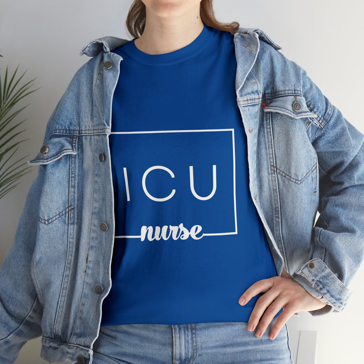 Shirt Funny ICU Nurse Surgeons Welfare Appreciation Surgery Medical T-Shirt Unisex Heavy Cotton Tee